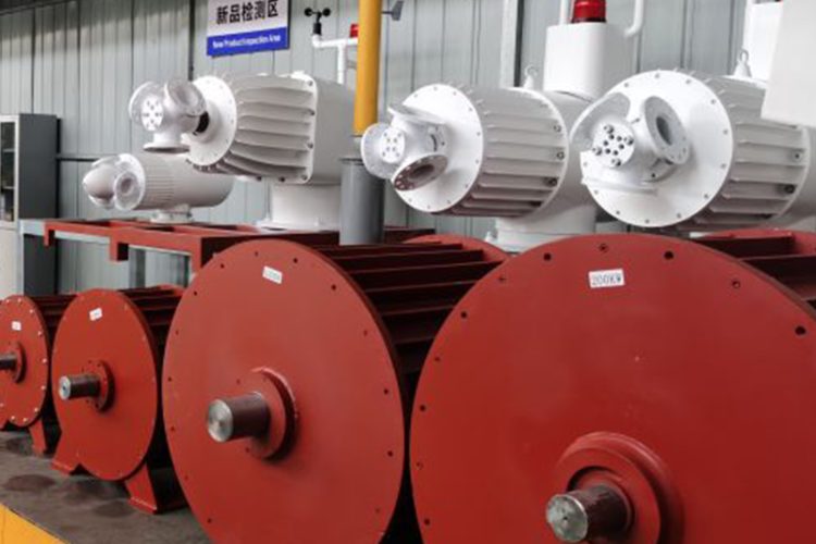 100kW wind turbine permanent magnet three-phase AC host, customizable, factory shipped