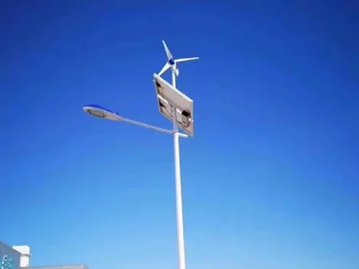 Is it easy to use wind turbines for street lights?