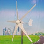 1kW household wind turbine suitable for farms or rooftops, starting at low wind speeds, easy to install-缩略图