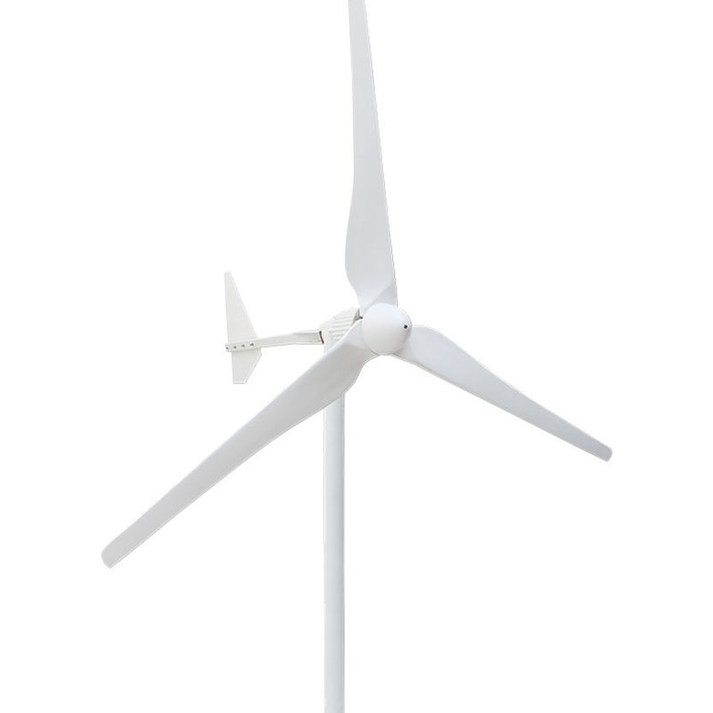 L-type 2kW manufacturer’s specialized horizontal axis for wind energy motors with gentle breeze start for household street lamps