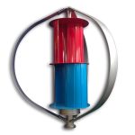 Vertical axis Q10 type 1kW small wind turbine, patent certification, EU CE-缩略图