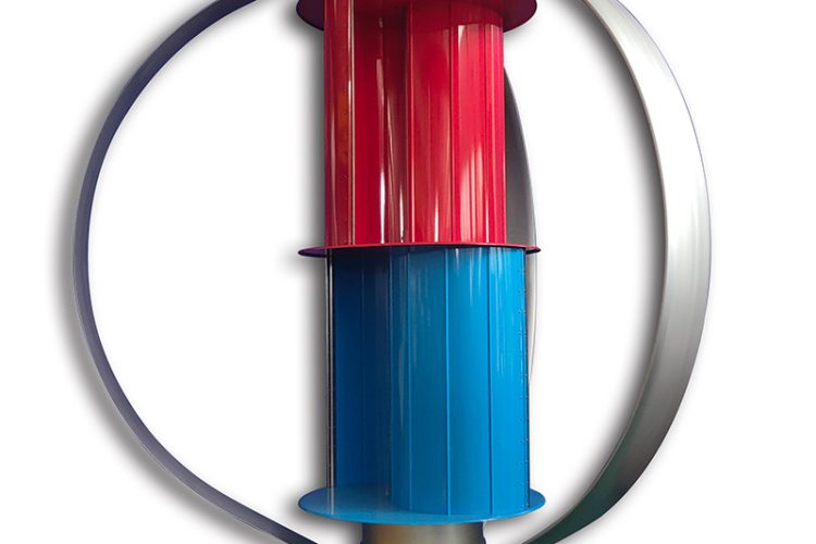 Vertical axis Q10 type 1kW small wind turbine, patent certification, EU CE