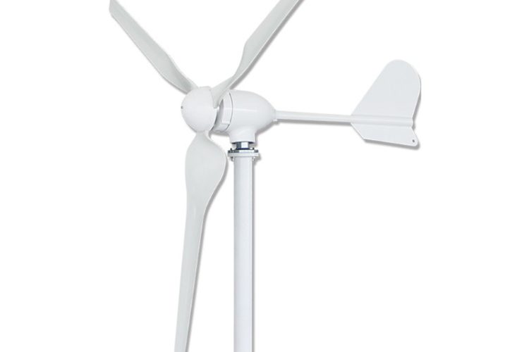 1kW household wind turbine suitable for farms or rooftops, starting at low wind speeds, easy to install