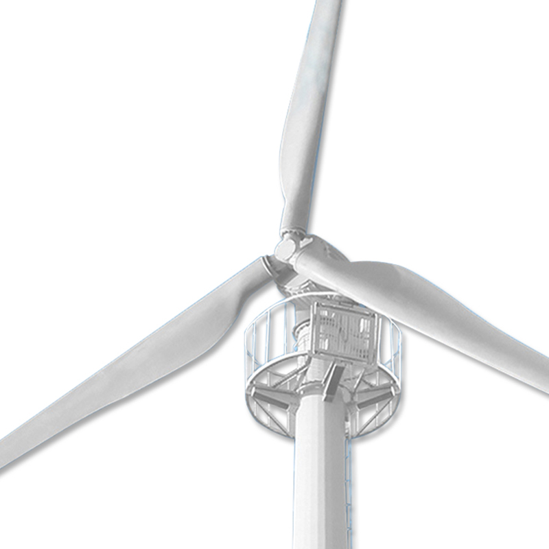 100kW Three Leaf Permanent Magnet Direct Drive Small and Medium sized Wind Turbine Manufacturer Horizontal Axis Yaw