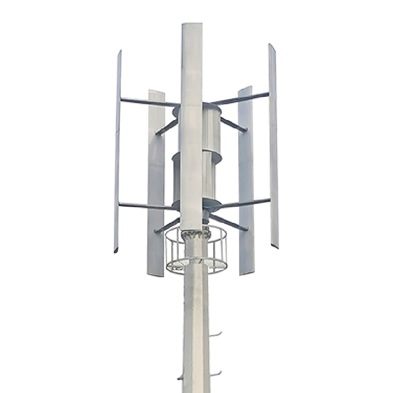 H-type 20kW wind turbine, factory shipped, supports customized colors, with a 10000 square meter factory