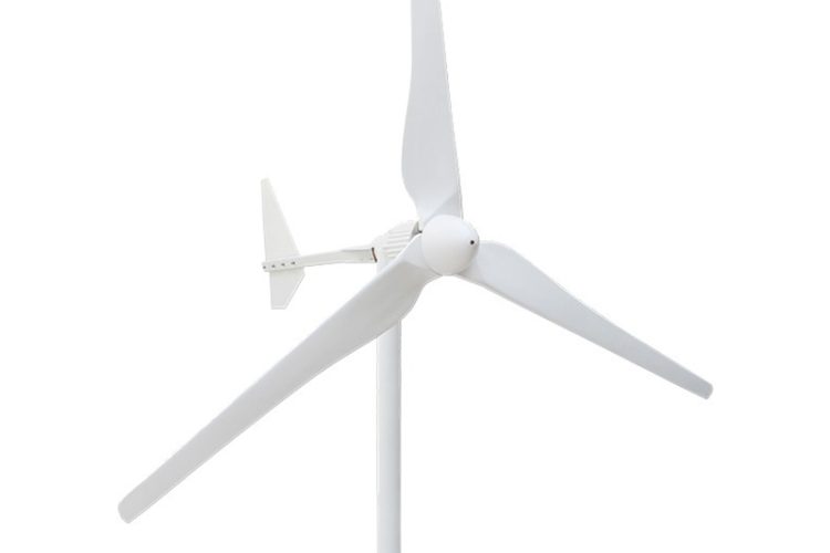 3kW dedicated horizontal axis wind turbine for household use, shipped by the manufacturer