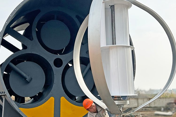 Vertical axis Q10 type 5kW small wind turbine, patent certification, EU CE, 15 years of industry experience