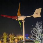 1kW household wind turbine suitable for farms or rooftops, starting at low wind speeds, easy to install-缩略图