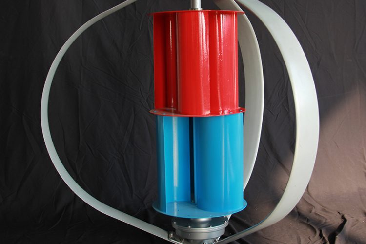 Vertical axis Q10 type 1kW small wind turbine, patent certification, EU CE