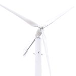 10 kW horizontal axis wind turbine, fiberglass blades, off grid and grid connected energy storage system for wind solar complementarity-缩略图