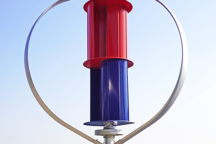Vertical axis Q10 type 1kW small wind turbine, patent certification, EU CE